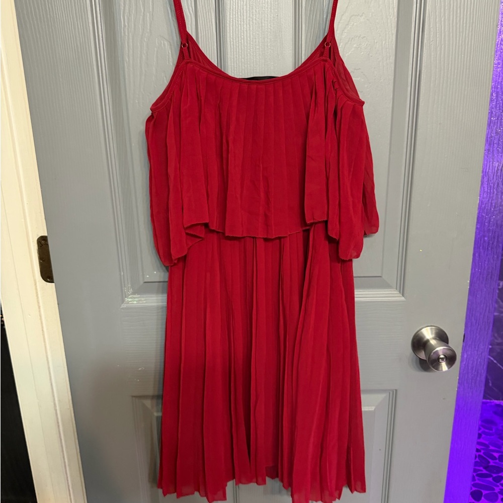 Kensie Vibrant Red Dress size 8 - Picture 3 of 7